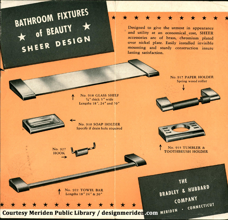 Bradley & Hubbard brochure - bathroom fixtures