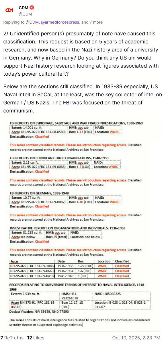 Emily Hall Tremaine - Mandatory Declassification Review SF Naval Intelligence