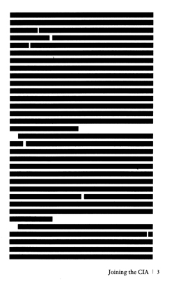 Not from the dissertation, but from the book Fair Game (2007) by Valerie Plame Wilson, the outed CIA agent. Here there was a demand to not release certain information. Plame and her publisher opted to keep the redaction to communicate this to the public. Plame explains this in interview on BBC Newsnight. (Begins at 5:30 into the interview.)