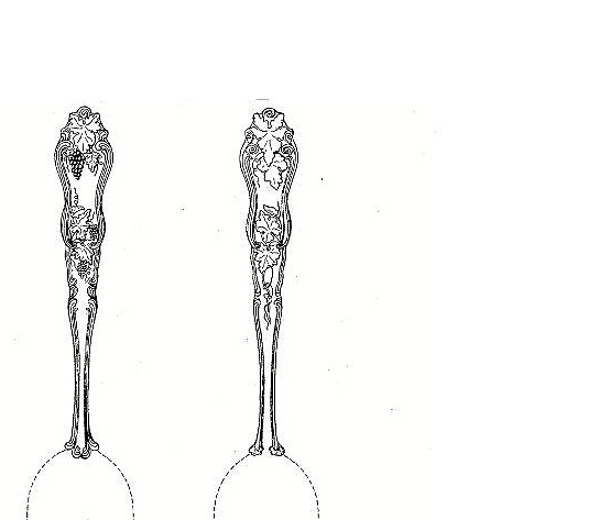 American Silver Co spoons