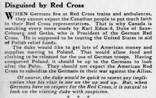 duke of saxe coburg and gotha