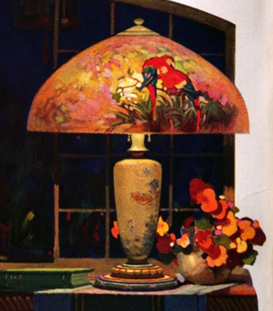 Handel Company lamp