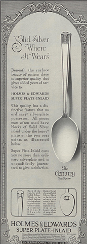 Holmes & Edwards silver