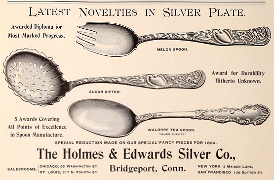 Holmes & Edwards Silver Company design catalogues and historical  documentation