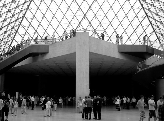 louvre paris lobby