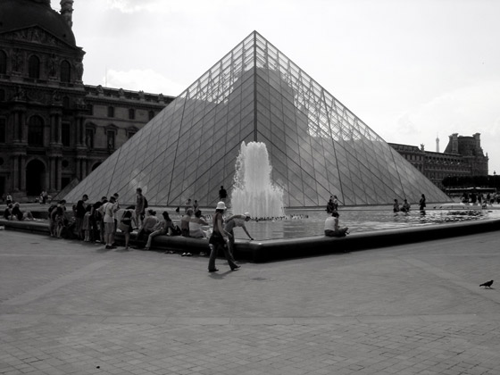 louvre pyramid I M Pei