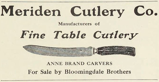 Meriden Cutlery Co carving knife