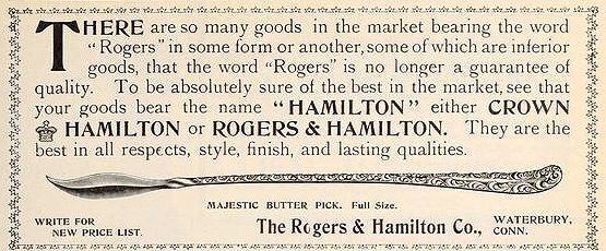 Rogers & Hamilton butter pick