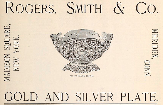 Rogers Smith & Co salad bowl