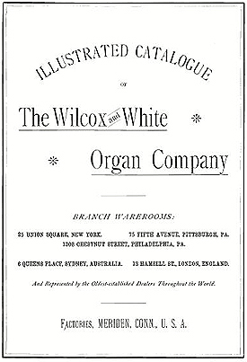 Wilcox & White catalogue